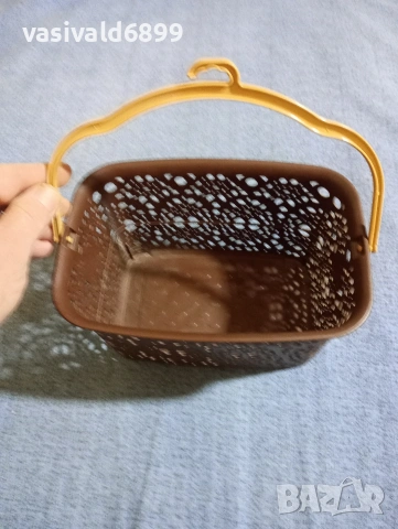 Пластмасова кошничка за щипки , снимка 2 - Други - 53749021