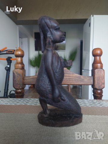 Африканско изкуство.Продавам красиви,старинни, статуетки.Обявената цена е за двете., снимка 11 - Други ценни предмети - 41632377