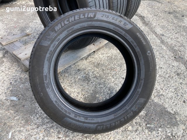 215/65/17 Michelin Primacy4 2021г 5,2мм и 6,2мм, снимка 10 - Гуми и джанти - 41499108