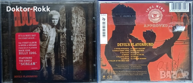 Billy Idol – оригинални CD издания, снимка 2 - CD дискове - 49146131