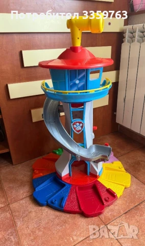 Кула на PAW Patrol (Пес Патрул) – оригинална !, снимка 2 - Коли, камиони, мотори, писти - 51235401