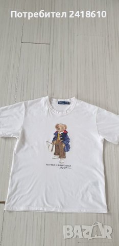 POLO Ralph Lauren Bear Cotton Womens Size L НОВО! ОРИГИНАЛ! Дамска Тениска!, снимка 14 - Тениски - 44480729