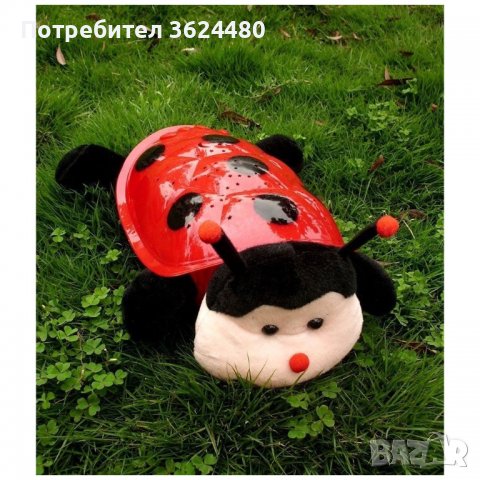 Детска прожекционна нощна лампа - Калинка, снимка 6 - Детски нощни лампи - 39993609