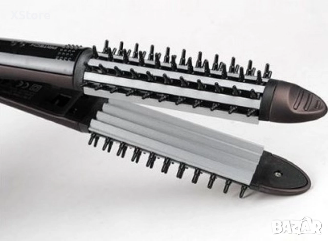Стайлър за коса с функция за изправяне + ПОДАРЪК мини преса (до изчерпване на количествата), снимка 2 - Преси за коса - 52594875