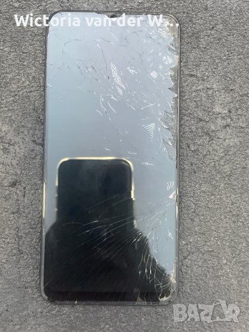 Здрав дисплей (нагорял) със счупено стъкло за Samsung A50