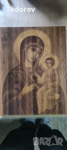 лазерно гравирана икона 