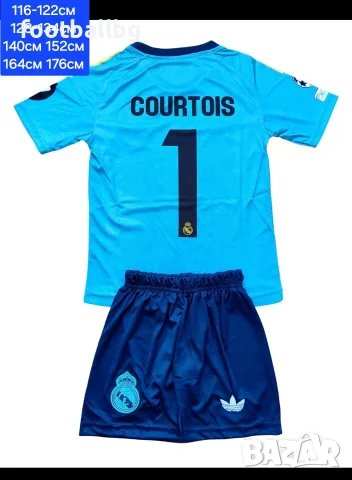 COURTOIS 1🩷💙⚽️ детско юношески футболни вратарски екипи REAL MADRID , снимка 3 - Футбол - 30506999