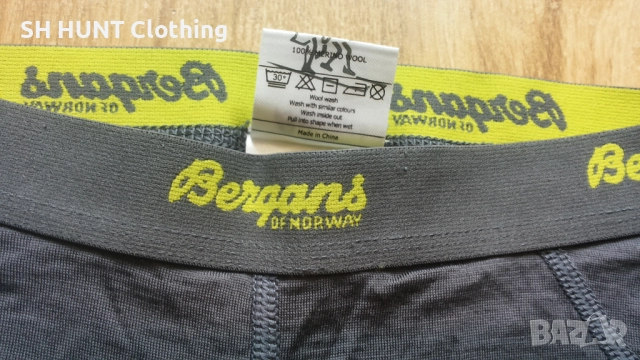 Bergans of NORWAY FJELLRAPP Young TIGHTS 100% Merino Wool 10 г / 140 см детска термо долница - 1563, снимка 6 - Други - 52587203