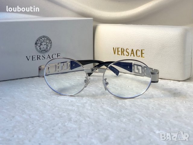 -25 % разпродажба Versace 2022 унисекс прозрачни слънчеви диоптрични рамки очила за компютър, снимка 7 - Слънчеви и диоптрични очила - 38673056