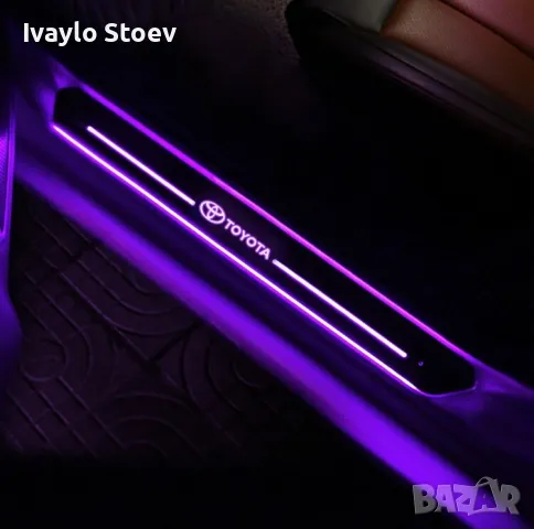 LED лайсни за прагове на автомобил, снимка 4 - Аксесоари и консумативи - 48298127