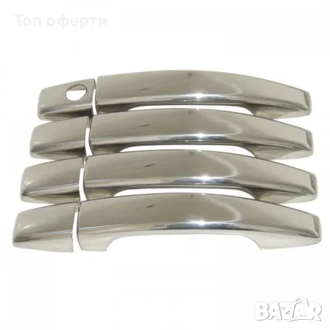 Комплект метални декорации за дръжки - Opel Astra H  Corsa D  Insignia, снимка 2 - Аксесоари и консумативи - 48782950