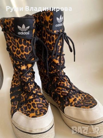 Апрески Adidas N 39 1/2 в тигров принт, снимка 10 - Дамски апрески - 53107052
