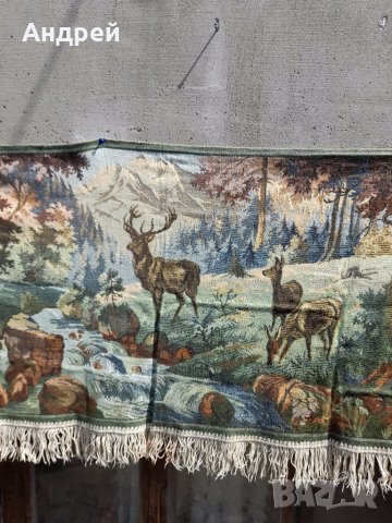Старинен ковьор,покривка за стена #220, снимка 5 - Антикварни и старинни предмети - 41541478