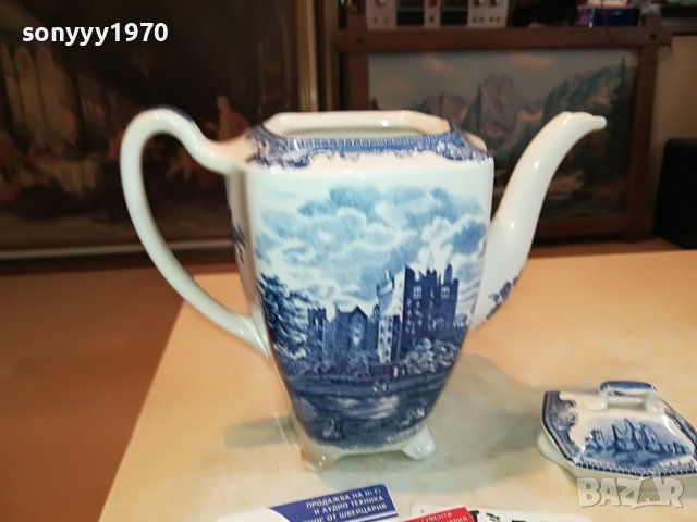 johnson bros england-порцелан ретро чайник-made in england 2504231706, снимка 12 - Антикварни и старинни предмети - 40484371