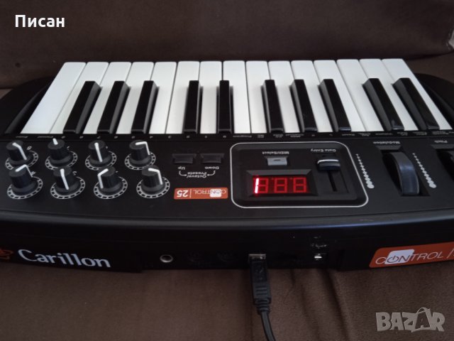 CARRILON control 25 - USB/MIDI контролер/клавиатура, снимка 2 - Синтезатори - 33777419