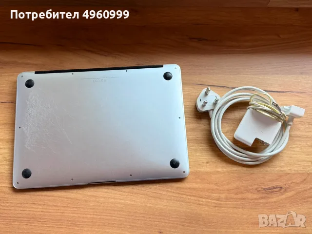 MacBook Air 13" 2012 i5 / 4GB RAM / 128GB SSD, снимка 4 - Лаптопи за дома - 56332237