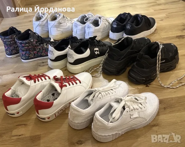 Маратонки Nike, Balenciaga, Moshino, Puma, Karl Lagerfeld, снимка 3 - Маратонки - 56329353