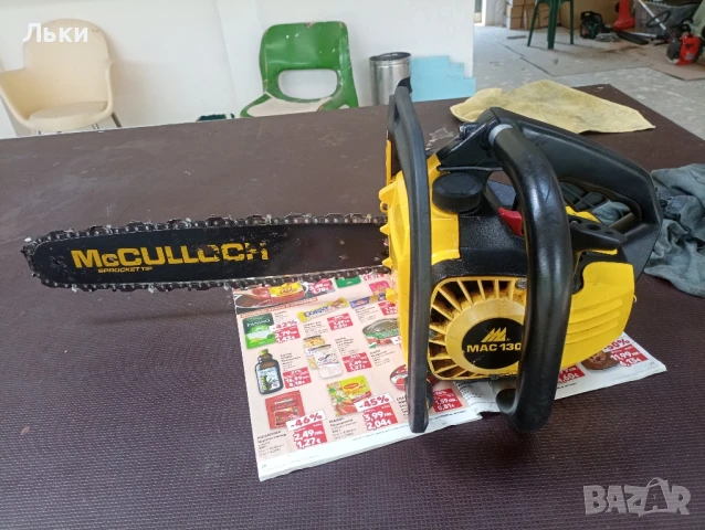 Mac 130 McCulloch , снимка 7 - Градинска техника - 51247355