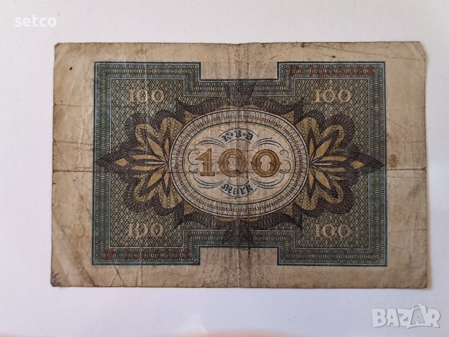 100 марки 1920 година г37, снимка 2 - Нумизматика и бонистика - 42571374