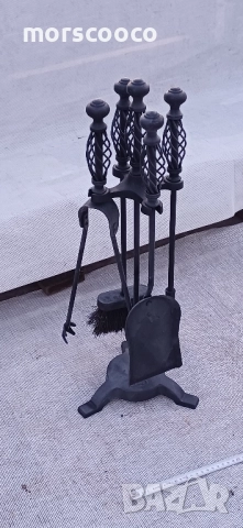 Старинни прибори за камина - 1880г.