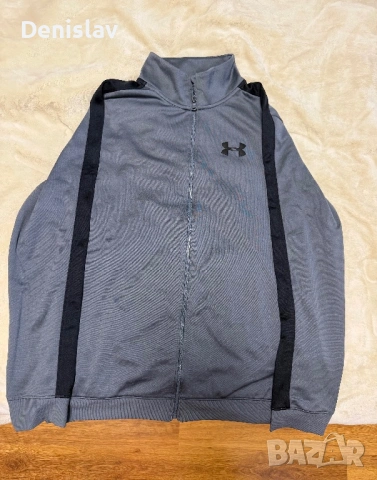 Under Armour анцунг – сиво/черен оригинален , снимка 2 - Спортни дрехи, екипи - 53593331