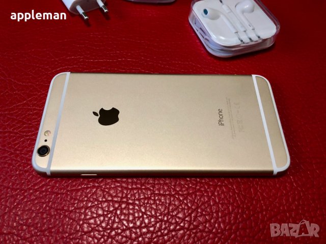 Apple iPhone 6 Plus 16Gb Gold Фабрично отключен златен, снимка 5 - Apple iPhone - 30697433