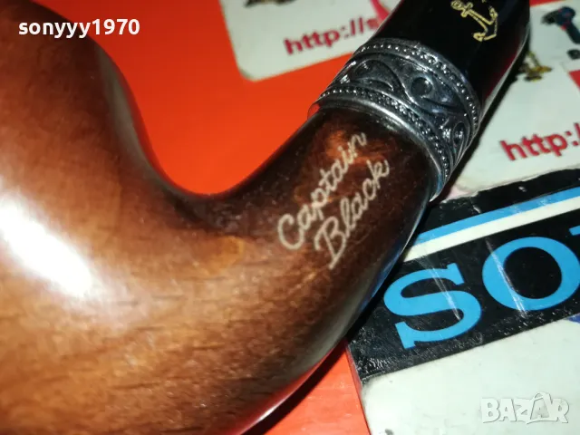 🛑CAPTAIN BLACK NEW-ЛУЛА ВНОС SWISS 0412241241, снимка 2 - Лули - 48220961