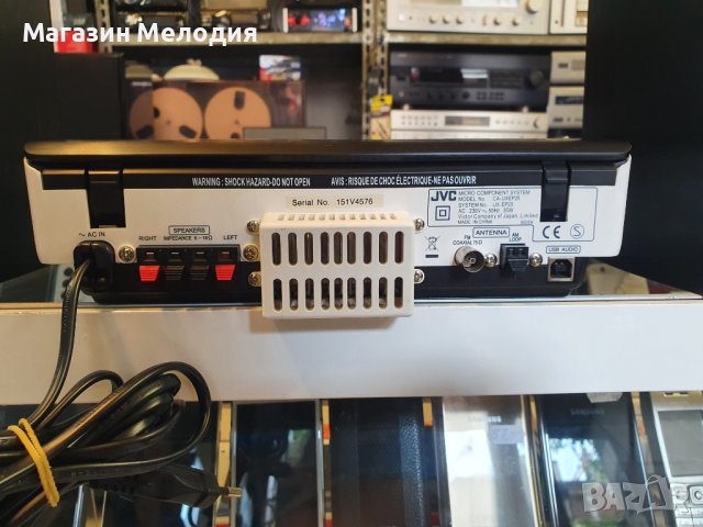 Аудиосистема JVC UX-EP25 В отлично състояние. С две тонколонки., снимка 16 - Аудиосистеми - 41441277
