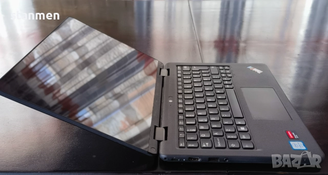 Продавам Гаранционен Lenovo Touchscreen Yoga 11e/IPS11.6сKам/4x3.4ghzThr/8gbDDR4/SSD256gb/8чБат , снимка 7 - Лаптопи за работа - 52648698