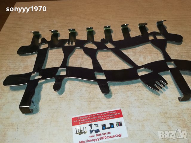 ЗАКАЧАЛКА-40Х22СМ-ИНОКС-ВНОС ГЕРМАНИЯ 0110211035, снимка 5 - Колекции - 34312737