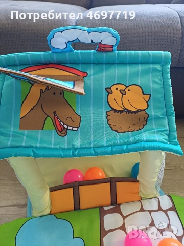 CANGAROO Активна гимнастика HAPPY FARM ЗЕЛЕНА , снимка 4 - Други - 53340377