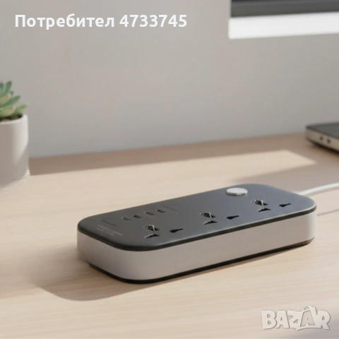 Разклонител KL GO PS-300 2500W с USB зареждане и защита за безопасност и комфорт в дома и офиса, снимка 5 - Други - 53438810