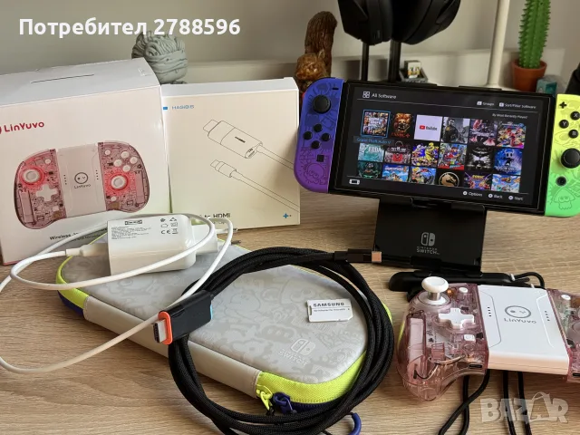 Nintendo switch oled 512gb хакнат