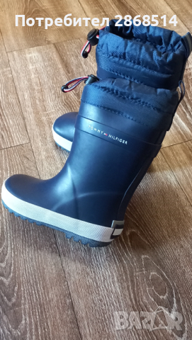 Детски ботуши Tommy Hilfiger, размер 24, снимка 5 - Детски обувки - 44207500