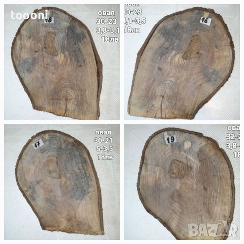 Шайби орехови, снимка 4 - Декорация за дома - 34498708