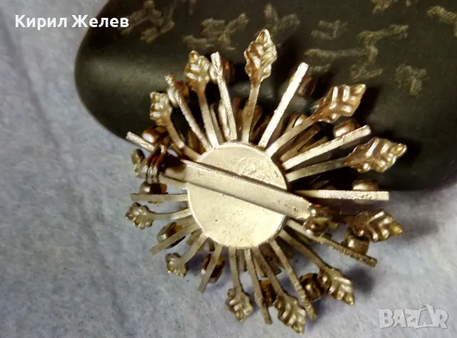 СТАРА СРЕБРИСТА АЖУРНА ПЕРЛЕНА БРОШКА СНЕЖИНКА с БЕЛИ ПЕРЛИ С Нужда От НОВА ИГЛА ! 48838, снимка 10 - Антикварни и старинни предмети - 48444701