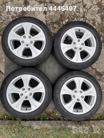 Оригинални джанти 17" 5х114.3 Renault /Nissan, снимка 5 - Гуми и джанти - 52886981