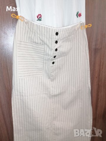 Пола Zara S / риза бродерия S, снимка 8 - Поли - 41844966