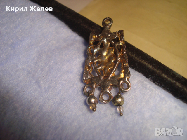 СТАРО СКЪПОЦЕННО ВИНТИДЖ РЕТРО-АРТ БИЖУ ПЕНДАНТ МЕДАЛЬОН 71341, снимка 2 - Антикварни и старинни предмети - 36144399