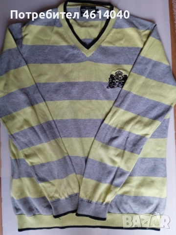 Пуловер мъжки размер L / 52, снимка 5 - Пуловери - 52415401