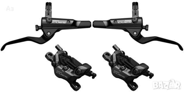 Комплект Shimano CUES BR-U8020 4-Piston Disc Brake Set