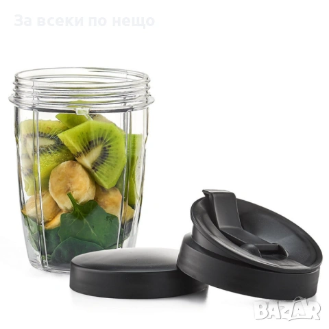 Нутри блендер Muhler, 1200W, 6 ножа, 2 чаши, Old Gold, снимка 6 - Кафемашини - 52666684