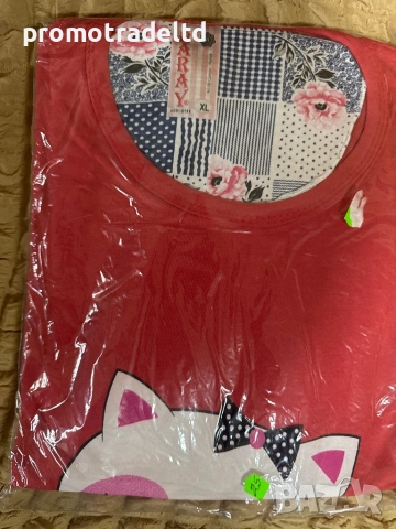 Дамска пижама трико дълъг ръкав и панталон , снимка 2 - Пижами - 51922538