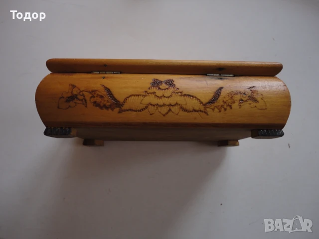 Дървена кутия за бижута 11, снимка 3 - Колекции - 50473390