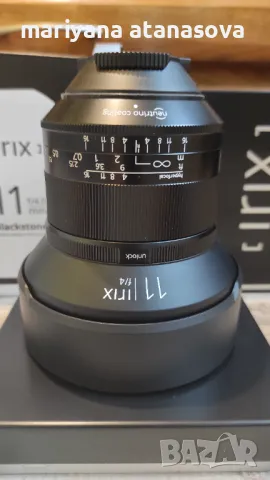 Продавам обектив IRIX 11mm f/4 BLACKSTONE за Никон