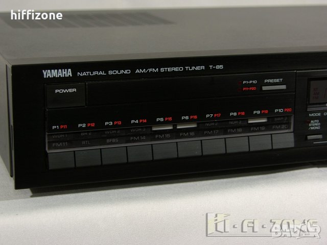 ТУНЕР   Yamaha t-85 , снимка 4 - Ресийвъри, усилватели, смесителни пултове - 34703837
