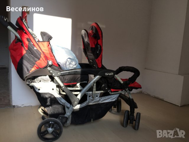 Употребявана детска количка за породени деца Brevi, снимка 6 - Детски колички - 40498492