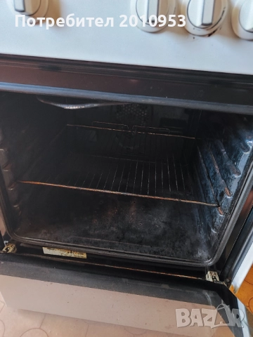 Комбинирана печка Beko на ток/газ, снимка 7 - Печки, фурни - 51540786