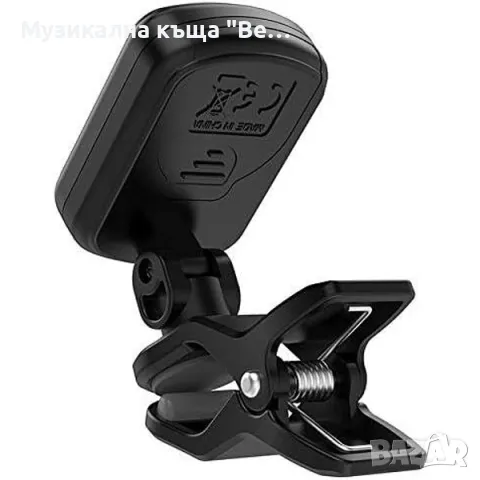 Тунер за настройване на китара/бас/укулеле/цигулка AROMA AT-01A, снимка 2 - Китари - 47851078