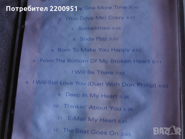 BRITNEY SPEARS, снимка 5 - CD дискове - 36045531